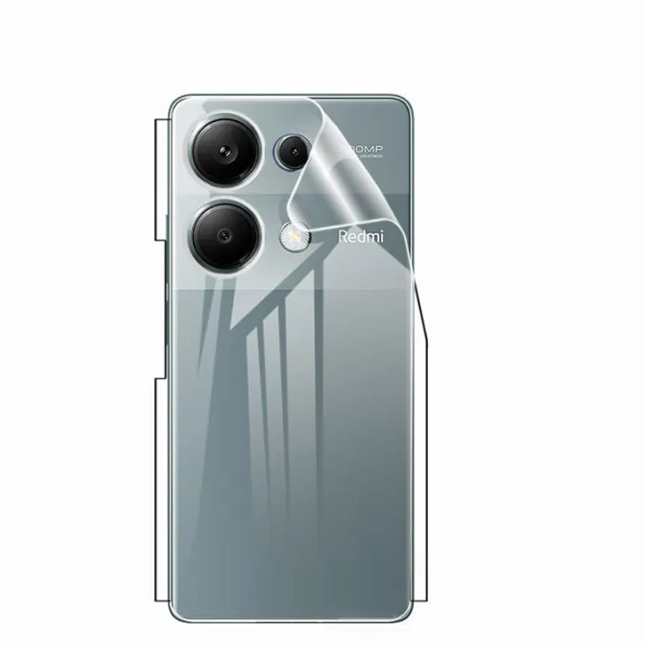 Xiaomi Redmi Note 13 Pro 4G TPU Hydrogel Back Protector.