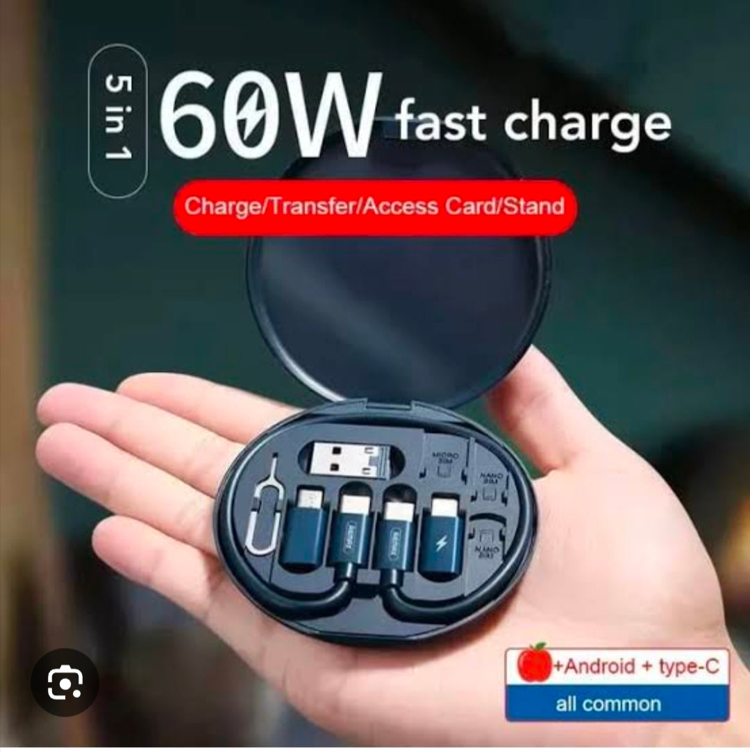 Amplifier Hub Branded Extreme 60 Watt Fast Charging Cable.