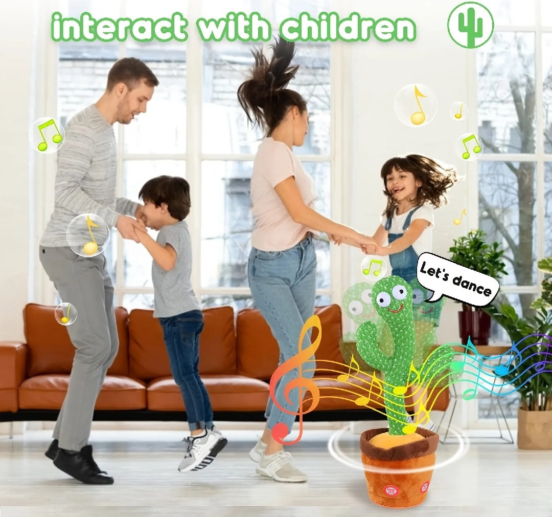 Kids Dancing Talking Cactus Toys Interactive Talking Sunny.