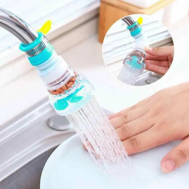 Kitchen organizer accessories fan faucet tap shower 360 rotatable