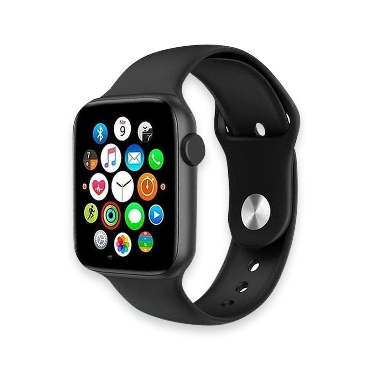 Stylish Square Dial Smooth Silicon Straps fashion Watch.