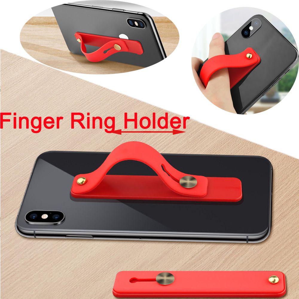 Creative Bracket Hand Band Finger Ring Push Pull Grip.