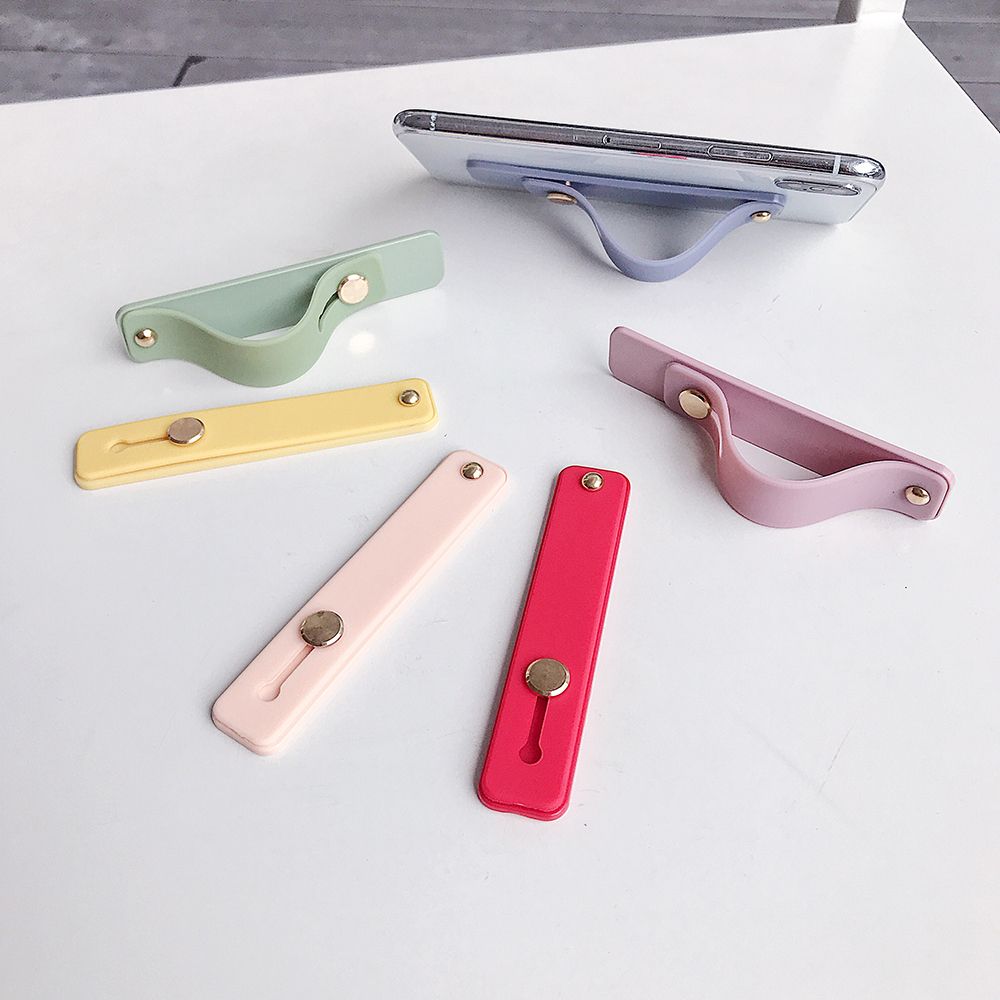 Creative Bracket Hand Band Finger Ring Push Pull Grip.