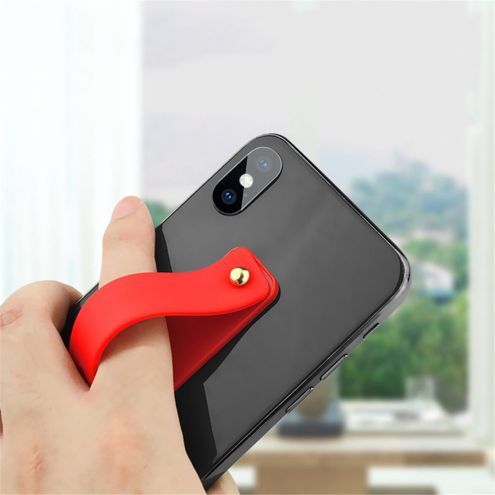 Creative Bracket Hand Band Finger Ring Push Pull Grip.