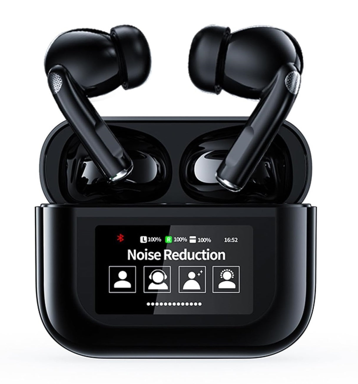 A9 Pro Screen Digital Airpods  Touch Screen Earbuds