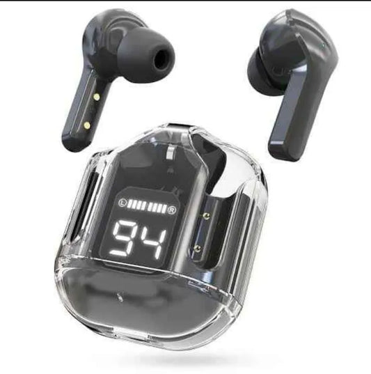 Air31 Earbuds Wireless Crystal Transparent Bluetooth 5.3