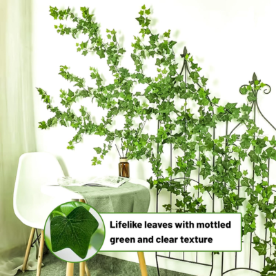 Pack of 1 / 6 / 12 Bail green Fake Vines Money plant