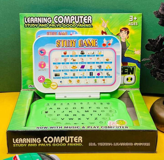 Kids educational learning laptop.