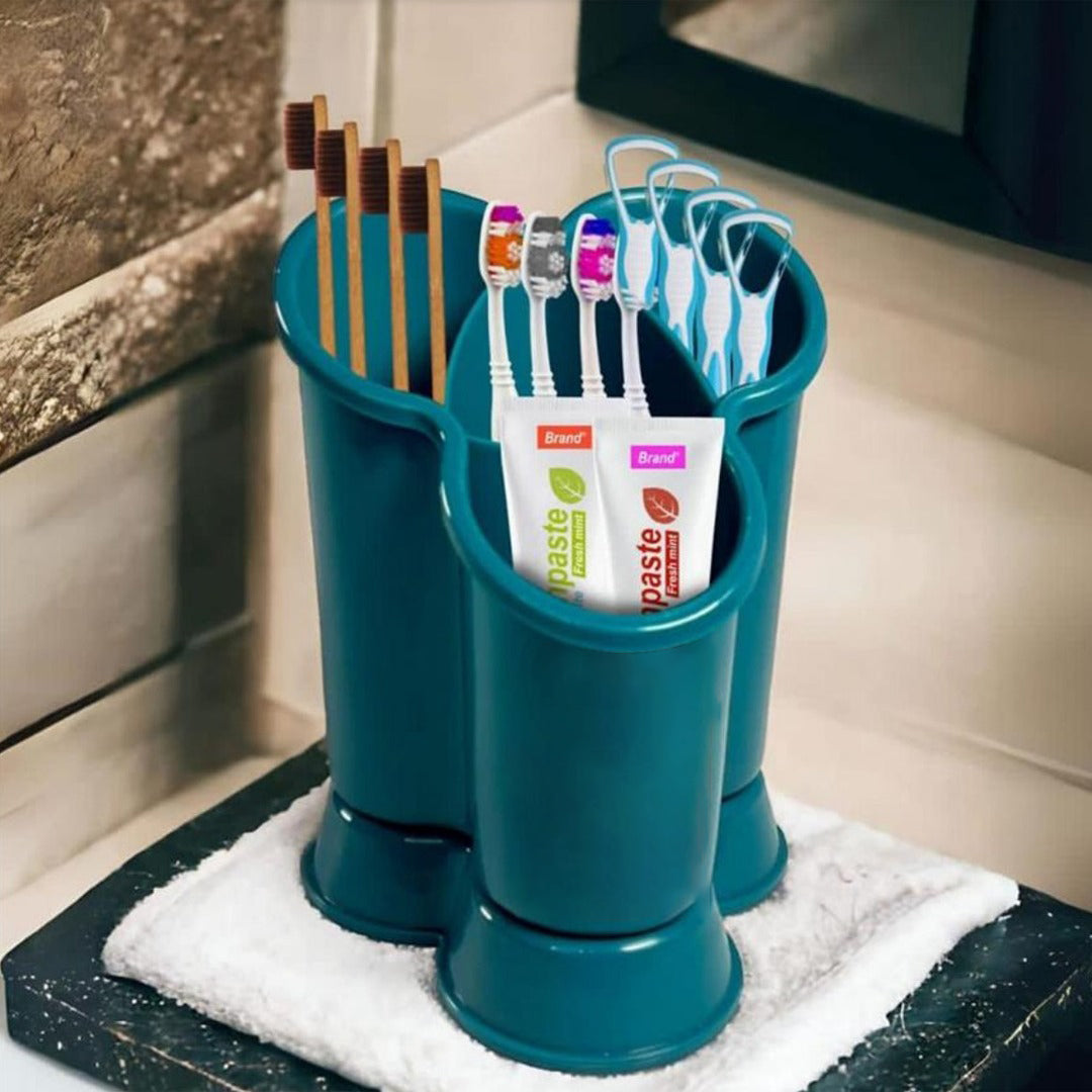 Multipurpose Spoon & Utensil Holder | Plastic Storage Rack