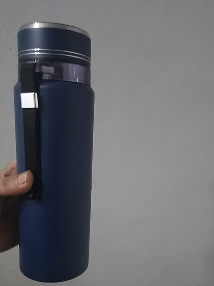 Executive Bottle, Stainless Steel 1000 ml/800Ml with Lid and Strainer- Insulated Thermal Water Bottle