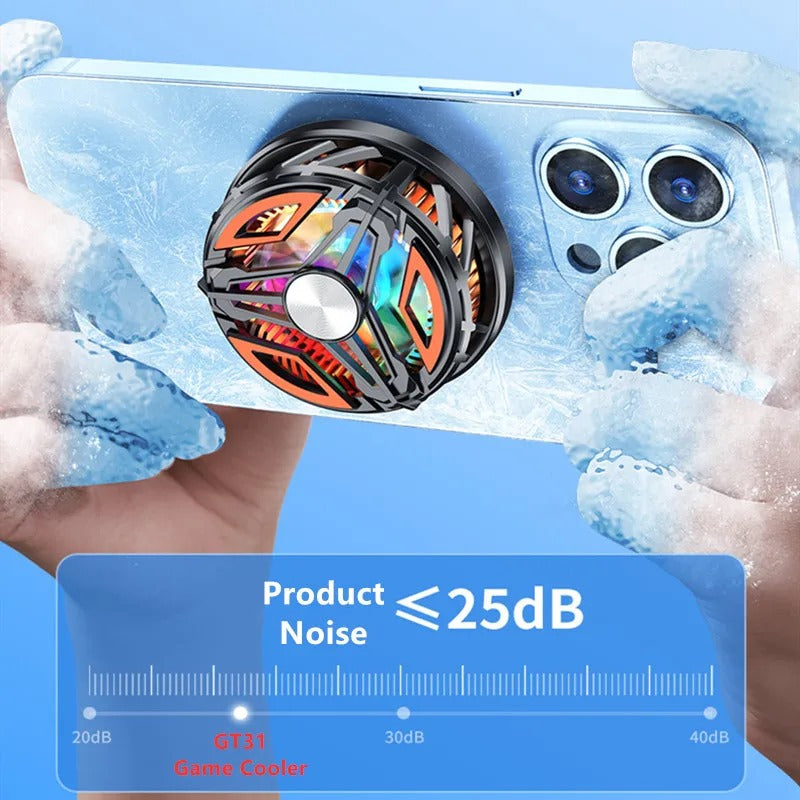 GT31 CX07 Magnetic Phone Cooler Portable.