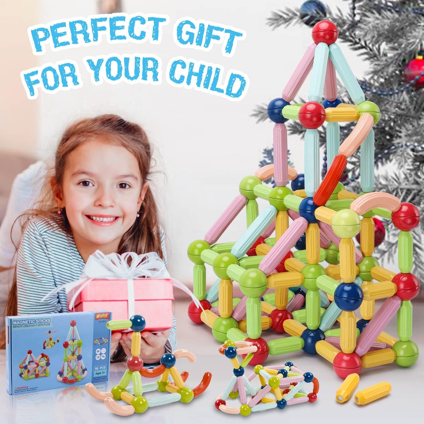 Magnetic Toys Building Blocks | 36/42/64/25 Pcs Kids.