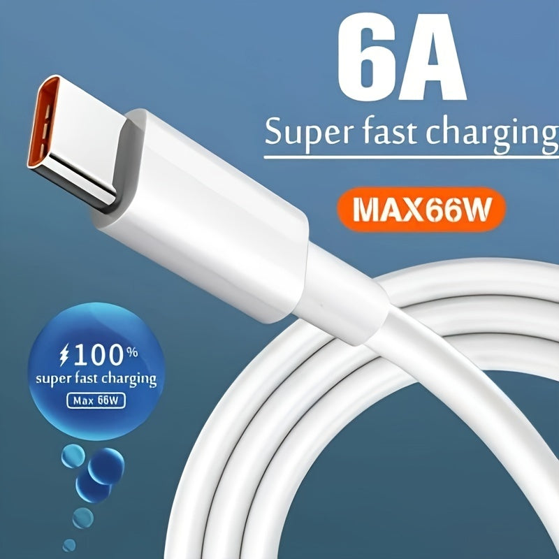 New Turbo Charge Cable Original 6A 33W Usb Type C.