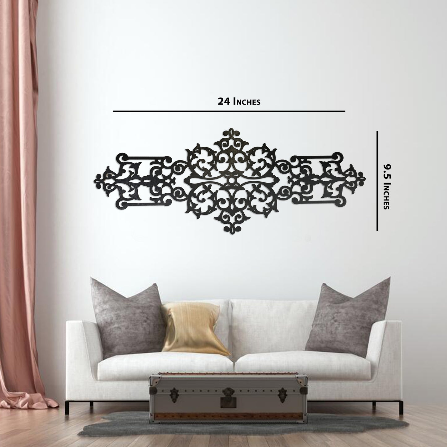 Muslim Wall Art Set Of 4 Sabr, Shukr, Dua And Tawakkul Wooden wall decor